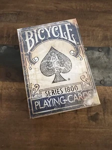 Marked Bicycle 1800 V1 2010 blue out of print Marked Deck Sealed 4️⃣3️⃣🍀 - Picture 1 of 7