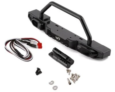 Yeah Racing Axial SCX10 III Aluminum Front Bumper Bar w/LED Set (Black) - Image 1 of 2
