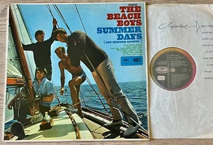 THE BEACH BOYS SUMMER DAYS (AND SUMMER NIGHTS) LP CAPITOL (1965) VG GT BRITAIN - Foto 1 di 6