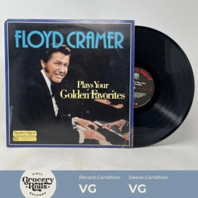 Floyd Cramer Plays Your Golden Favorites Reader's Digest RB4-222-1 LP VG/VG - Image 1 of 4