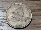 1858 États Unis Pièce d'un cent Flying Eagle belle EARLY Penny