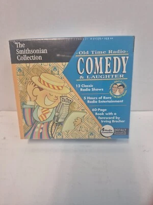 Smithsonian Collection Old Time Radio Comedy and Laughter 4 Cassette Box Set - Image 1 of 2