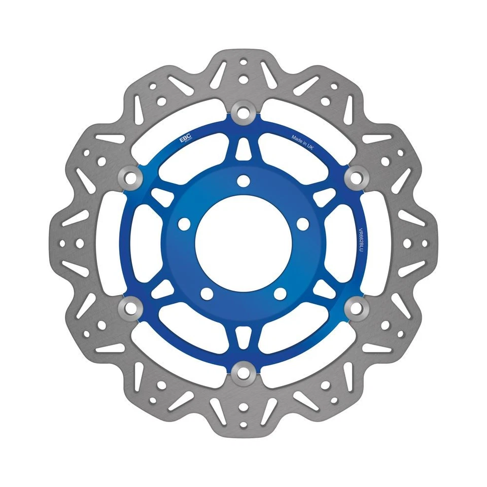 EBC Flotante Vee Rotor Delantero Azul Buje Delantero Izquierdo para Triumph Daytona 600 2003-04 Foto 1 de 1