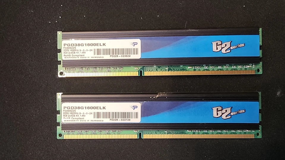 Patriot G2 16gb (2x8gb) DDR3 1600 Computer Memory - Image 1 of 1