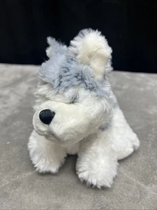 Ganz Webkinz Lil' Kinz Husky HS120 Plush Stuffed Animal No Code Grey White Dog - Picture 1 of 5