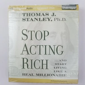 Stop Acting Rich by Thomas J. Stanley & Fred Stella AUDIOBOOK on CD 2013 - Bild 1 von 7