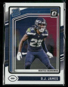 2024 Donruss Optic #222 D.J. James Seattle Seahawks Rookie - Picture 1 of 2