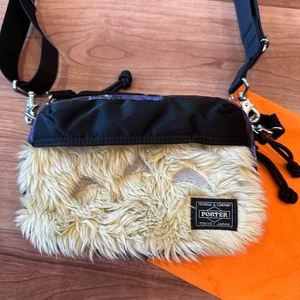 My Neighbor Totoro x PORTER Collaboration 2WAY Schultertasche Kunstfell gebraucht JPN - Bild 1 von 11