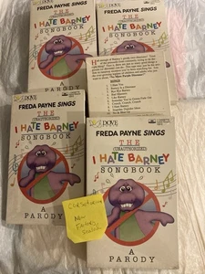 I Hate Barney Songbook: A Parody CASSETTE Brand New sealed Box Freda Payne sings - Picture 1 of 3