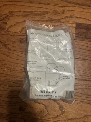 Miller’s Equestrian Riders Hooded Raincoat Size M - Image 1 of 3