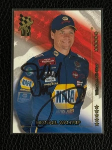 2001 Press Pass VIP - All Star Michael Waltrip #42 Auto - Picture 1 of 2
