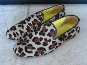 Herren Stubbs & Wootton Ponyhaar Leopardenmuster Halbschuhe Schuhe 12 - Bild 1 von 6