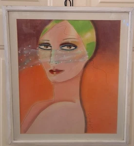 David Croland Illustrator & Photographer 1973 Mixed Media, Pastel Painting - Picture 1 of 5