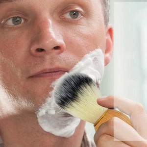 Pure Badger Hair Removal Beard Shaving Brush For Mens Shave Tools Cosmetic .N Nm - Imagen 1 de 7
