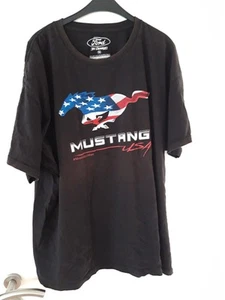 T Shirt " MUSTANG Unites USA " # Größe 2 XL # Original Ford JH Design - Bild 1 von 2