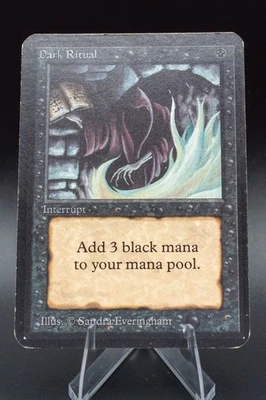 Dark Ritual: 1993 Magic the Gathering - Limited Edition Beta Regular - Image 1 of 2