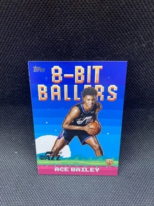 2025 Topps Ace Bailey 8-Bit Ballers Rookie Card Utah Jazz Basketball RC - Bild 1 von 2