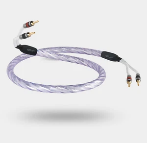 Cable de Altavoz QED GENESIS SILVER SPIRAL Enchufes AIRLOC Forte Terminado 2m PAR - Imagen 1 de 12