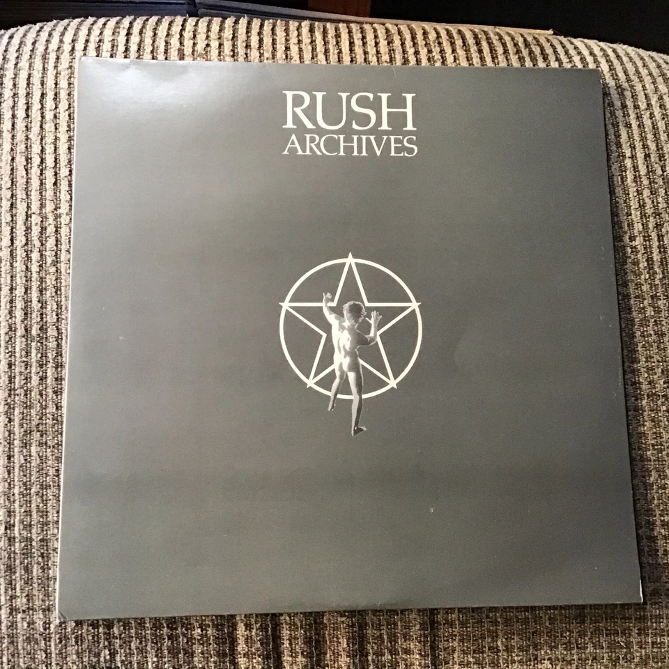RUSH ARCHIVES 1978 3-LP SET OOP U.K. MERCURY PRINT VINTAGE VINYL  - Image 1 of 4