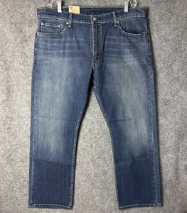 NEW Levi's Jeans Men's 40 X 30 Blue 514 Slim Fit Straight Leg 5-Pocket Denim - Picture 1 of 14