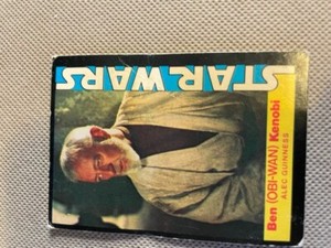 VintageTrading Cards 1977 Star Wars Wonder Bread Issue  Card number 2 Ben Kenobi