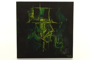 Gemälde ""The Irishman"" Mischtechnik Impressionismus Acryl Leinwand - Bild 1 von 6