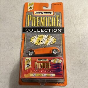 Mattel Matchbox 1997 PREMIERE COLLECTION Orange Plymouth Prowler 1/25000 Limited