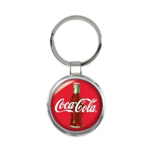 Coca Cola Keychain : Gift Drink Bar Restaurant Beverage - Picture 1 of 1