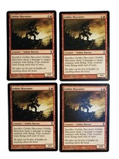 4x MTG Time Spiral Goblin Skycutter EX Magic Card Magic the Gathering
