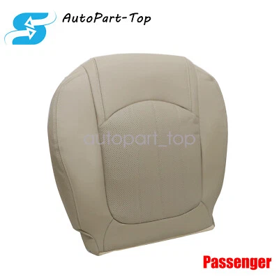 VENTA CALIENTE Fundas de asiento de cuero inferiores para pasajeros color tostado para Chevy Traverse 2009-2012 Foto 1 de 4