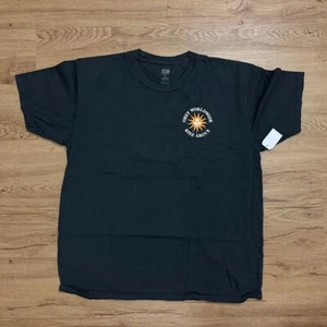 NWT Obey T-Shirt Rise Pigment Black Mens Size Large L Shepard Fairey Propaganda - Picture 1 of 8