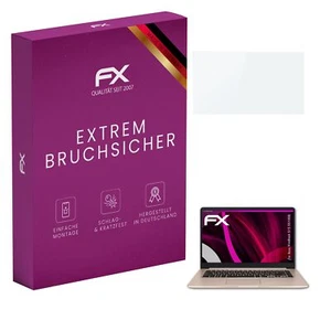 atFoliX Glasfolie für Asus VivoBook S15 S510UQ Panzerfolie 9H Schutzpanzer - Afbeelding 1 van 8