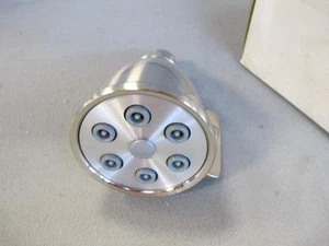 WHITEHAUS WH-138BN 2 5/8" CABEZAL DE DUCHA ROCIADO REDONDO NÍQUEL CEPILLADO 6 PUNTAS BOQUILLAS - Imagen 1 de 3