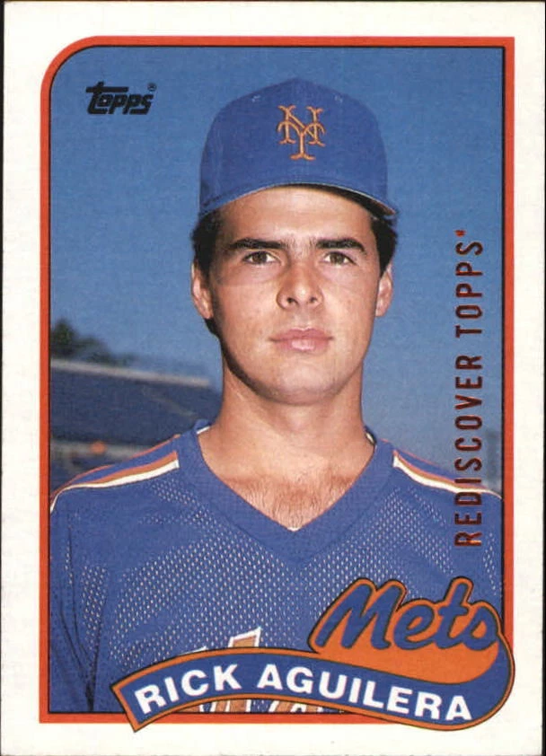 2017 Topps Buyback/Rediscover 1989 Rick Aguilera - NM-MT - Image 1 of 1