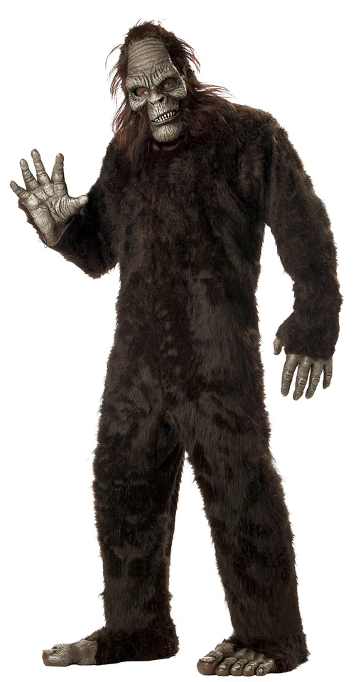 Big Foot Sasquatch Monster  Adult Halloween Costume - Image 1 of 1