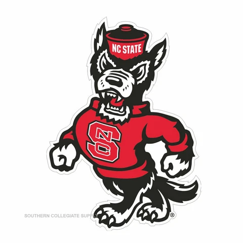 North Carolina NC STATE Wof Large 12" Auto MAGNET Cover