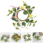  Easter Wreath Eggs Decorative Dinning Table Decoration Candle