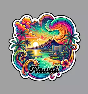 Pegatina para portátil Hawaii - Imagen 1 de 5