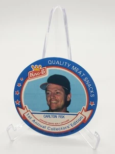 Carlton Fisk 1988 King B 1st Annual Collectors Edition MSA Disc #18 Set Break - Bild 1 von 6