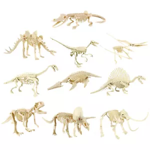 Dinosaur Fossil Dig Kit Dino Skeleton Set Educational Kid Toy - Picture 1 of 11
