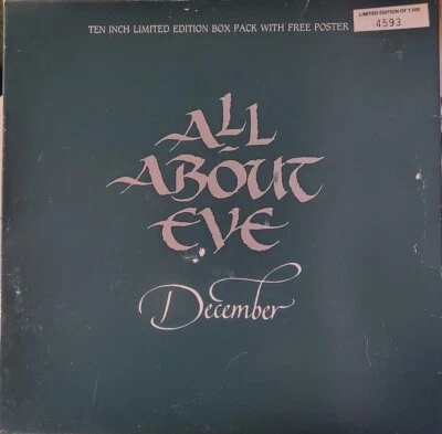 All About Eve December 10" UNPLAYED 1989 UK Numbered - Image 1 of 2