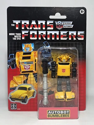 HASBRO 2025 TRANSFORMERS G1 RETRO BUMBLEBEE ROBOT CLASSIC VW BEETLE CARDED MISB - Image 1 of 4
