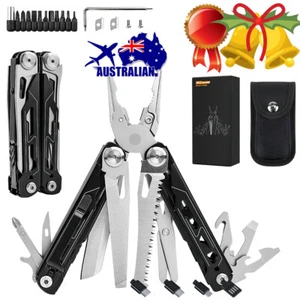 Multitool Pliers Stainless Steel Multi Tool Upgraded Rope Cutter and Screwdrive - Picture 1 of 14