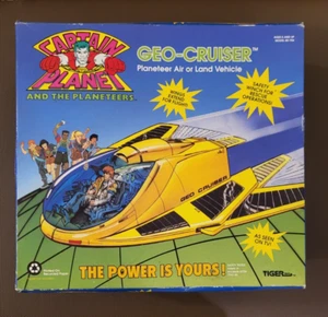 Geo-Cruiser 1991 Tiger Toys CAPTAIN PLANET Vintage NEW SEALED RARE - Picture 1 of 6