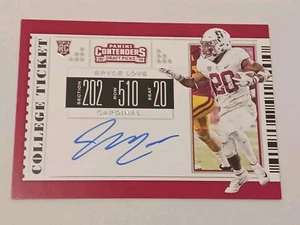 Bryce Love Washington Redskins 2019 Panini Contenders Certified Autograph Rookie - Picture 1 of 2