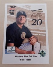 1999 Milwaukee Brewers Police - MSC - WISCONSIN RIVER GOLF CLUB ECONO FOODS