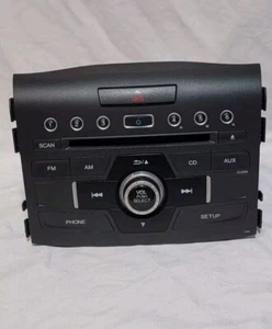 2012-2014 Honda CRV Radio AM/FM CD Faceplate ID 1XN6 OEM 39100-T0A-A120-M1 - Bild 1 von 15