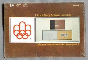 1976 MONTREAL OLYMPIC STAMPS SOUVENIR COLLECTION ALBUM WITH USED STAMPS VOLUME 1 - Picture 1 of 11