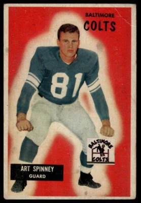 1955 Bowman #107 Art Spinney - Image 1 of 2