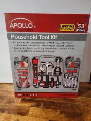 Apollo Precision Tools DT9408 53-Piece Household Tool Kit - Image 1 of 4